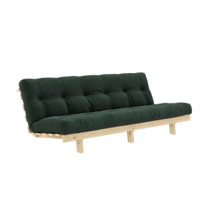 Divano Karup Design Lean Sofa con Materasso Alpha 130x200 Alghe/grezzo