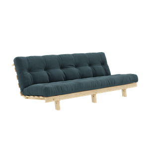 Karup Design Lean Sofa Divano con Materasso Alpha 130x200 Blu pallido/Grezzo