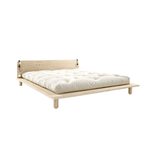 Karup Design Peek Struttura Letto M. 2 Lampade 140x200 Pino