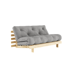 Divano Letto Karup Design Roots con Materasso 160x200 746 Grigio/Pino