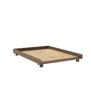Struttura Letto Karup Design Social 140x200 Carob Brown