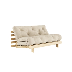Divano Letto Karup Roots 160x200 Raw/747 Beige