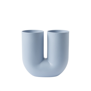 Vaso Muuto Kink H26 Blu Chiaro