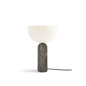 NEW WORKS Kizu Lampada Da Tavolo Grande Marmo Grigio