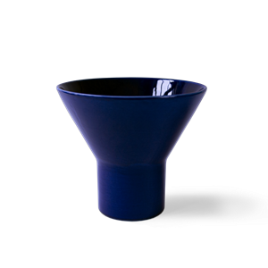 Vaso Mazo KYO Grande Blu Massiccio