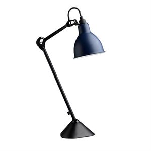 Lampe Gras N205 Lampada Da Tavolo Nero Opaco E Blu Opaco
