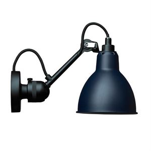 Lampe Gras N304 Applique Nero Opaco E Blu Opaco Con Cavo