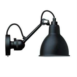 Lampe Gras N304 Applique Nero Opaco Con Interruttore