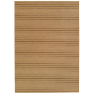 Tappeto Linea Woodnotes 170x240 Filo di Carta/ Nero