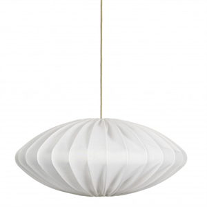 Watt & Veke Ellipse 80 Paralume Lino Bianco