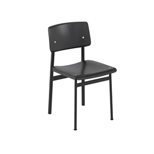 Sedia da Pranzo Muuto Loft Nero