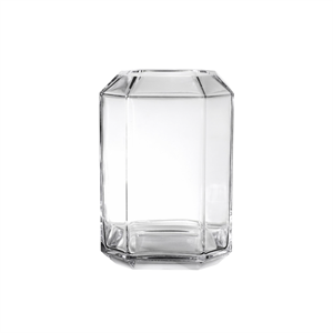 Vaso gioiello gigante Trasparente Louise Roe