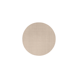 Louise Roe Found 05 Rug Ø220 Sanded Beige