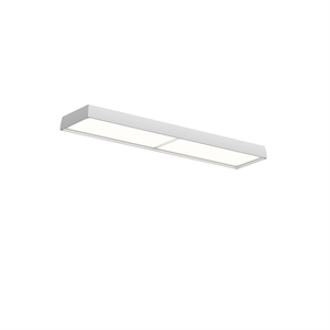 Plafoniera Louis Poulsen LP Slim con Diffusore Opalino 3000K e Bianco Dali