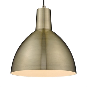 Halo Design Metropole Lampadario Ø20 Ottone Antico