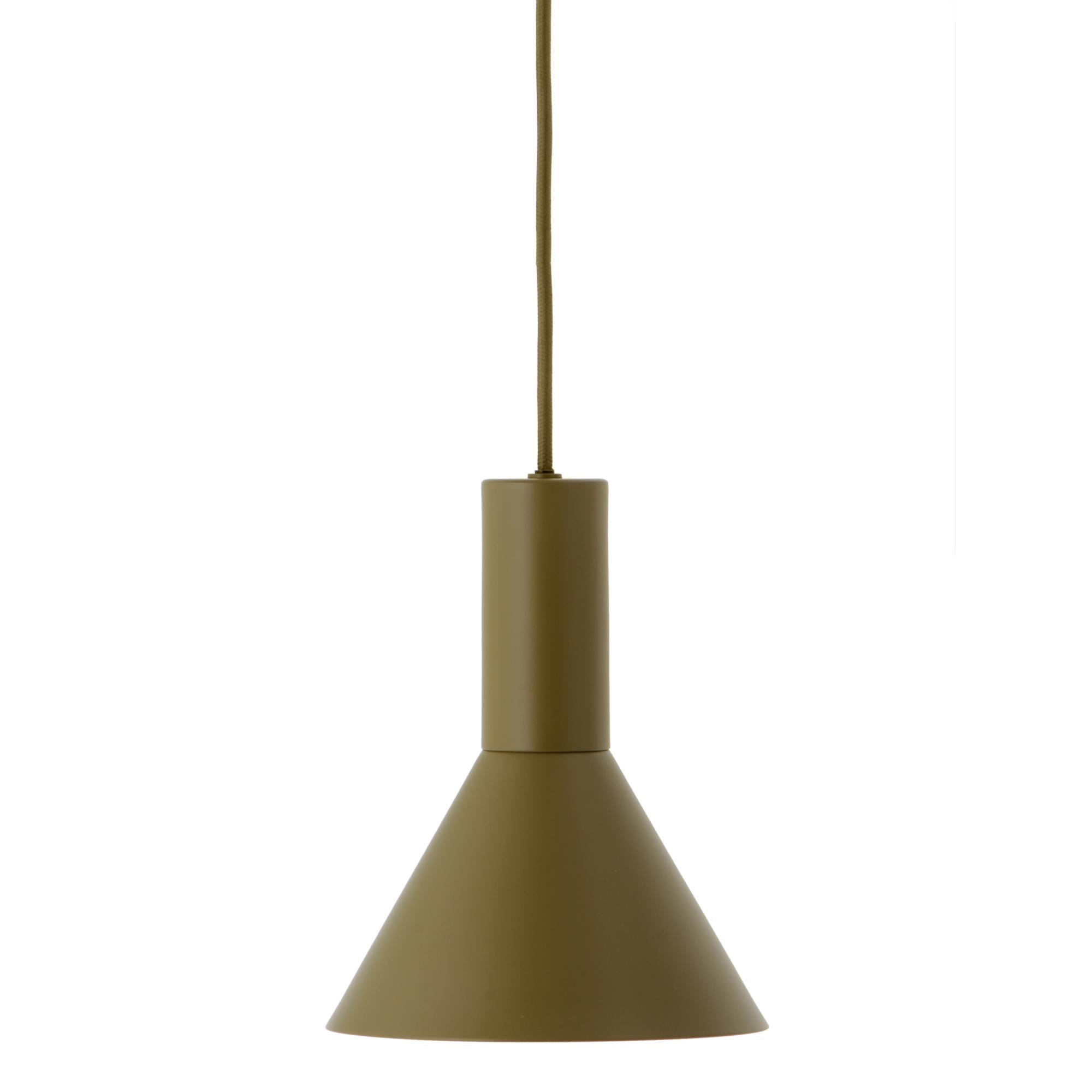 Lampada da ufficio in ottone con cono verde