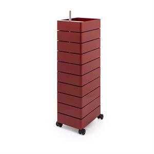 Magis 360 Contenitore 10 Trolley Bordeaux