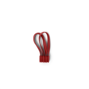 Pedestal Cable Tie Magnetico Rosso Ardente