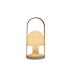 Lampada da Tavolo Marset FollowMe Plus Bianco/legno di Quercia