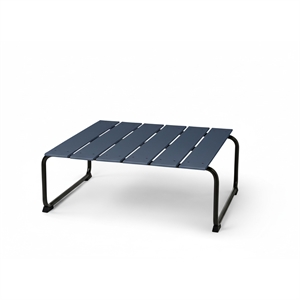 Tavolino Mater Ocean Lounge, Colore Blu Polvere.
