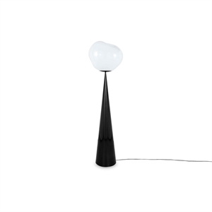 Tom Dixon Melt Cone Fat Lampada da Terra Opale/ Nero