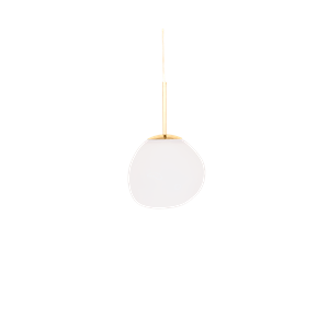 Lampadario Melt Tom Dixon Mini Opale/oro