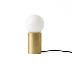 MENU Socket Occasional Table Lamp Brushed Brass