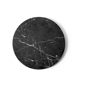 Piano Audo Androgyne Per Tavolino in Marmo Nero Marquina