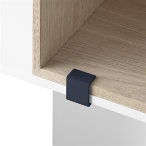 Muuto Mini Clip Per Sistema di Scaffalature Impilate 5 Pz. Blu Notte