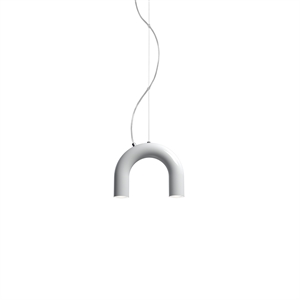 Lampadario Singolo Oblare Arch Bianco