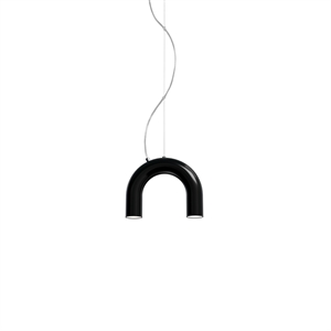 Lampadario Singolo Oblare Arch Nero