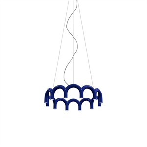 Lampadario Oblure Arch Circle 98 Blu