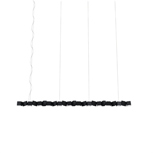 Lampadario Oblure Blockchain 23 Nero