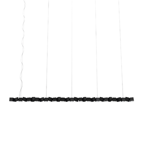 Lampadario Oblure Blockchain 29 Nero