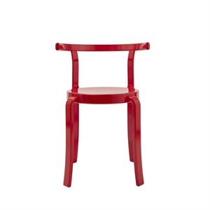 Sedia da Pranzo Magnus Olesen Serie 8000 Faggio/ Rosso