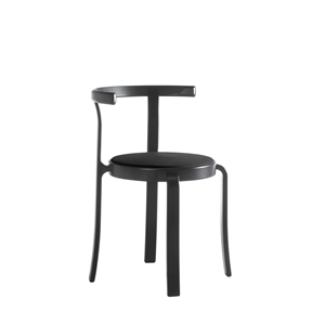 Magnus Olesen Serie 8000 Sedia da pranzo Rovere tinto nero/Imbottita Nero Savannah 30314