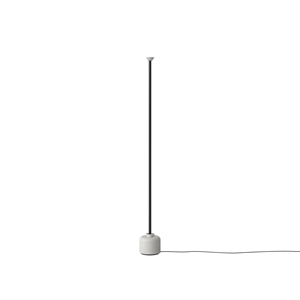 Astep Model 1095 Lampada da Terra 185 cm Nero/Bianco