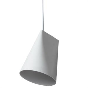 MOEBE Lampadario in Ceramica Bianco Larga