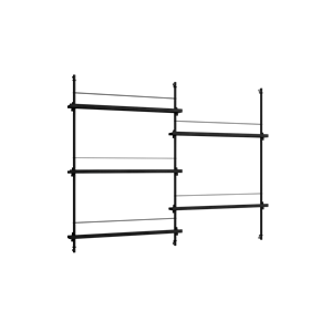 Scaffale Per Riviste Moebe MS.115.2 Nero