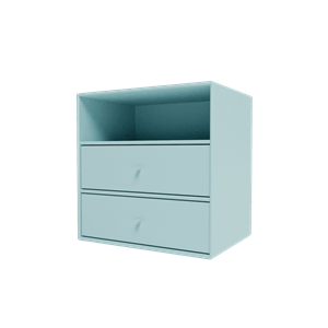 Montana Mini 1006 Libreria con 2 Cassetti 148-Flint