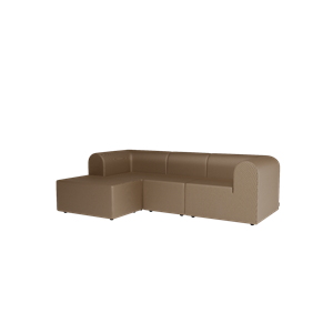 Divano Montana Paradigm A 3 Posti con Pouf Sinistro H220-Hallingdal220
