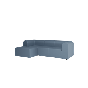 Divano Montana Paradigm A 3 Posti con Pouf Sinistro HE0732-Hero732