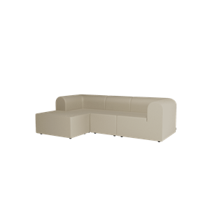 Divano Montana Paradigm A 3 Posti con Pouf Sinistro VI0146-Vidar146