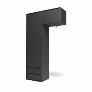 Armadio Montana Selection Attire II con Asta Appendiabiti 04-Antracite