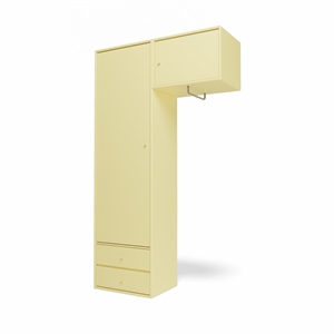 Armadio Montana Selection Attire II con asta appendiabiti 159-Camomilla