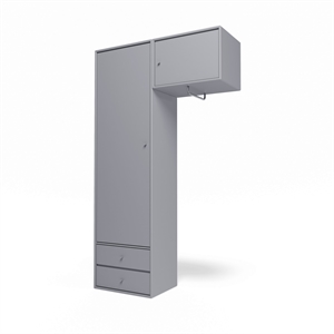 Armadio Montana Selection Attire II con Asta Appendiabiti 100-Graphic