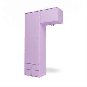 Armadio Montana Selection Attire II con asta appendiabiti 164-Iris