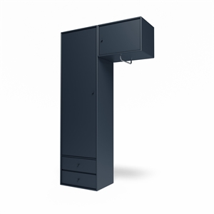 Armadio Montana Selection Attire II con Asta Appendiabiti 138-Juniper