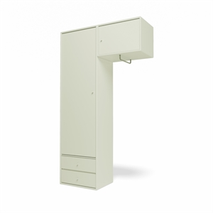 Armadio Montana Selection Attire II con asta appendiabiti 140-Pomelo