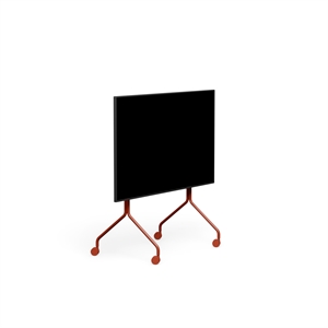Pedestal Moon Rollin' Supporto TV Rosso Ardente